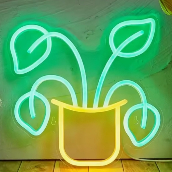 Neon Light up plant - Picture 2 of 6